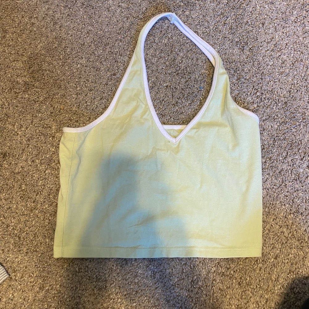 Brandy Melville green halter